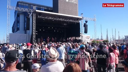 Brest 2016. Les Goristes sur la grande scène