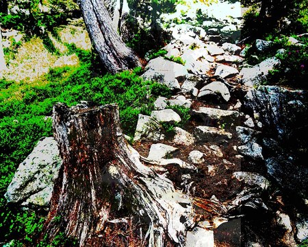 Hautes Pyrénées (montage artistique)