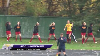Laurier Women's Soccer vs Guelph - Oct 15