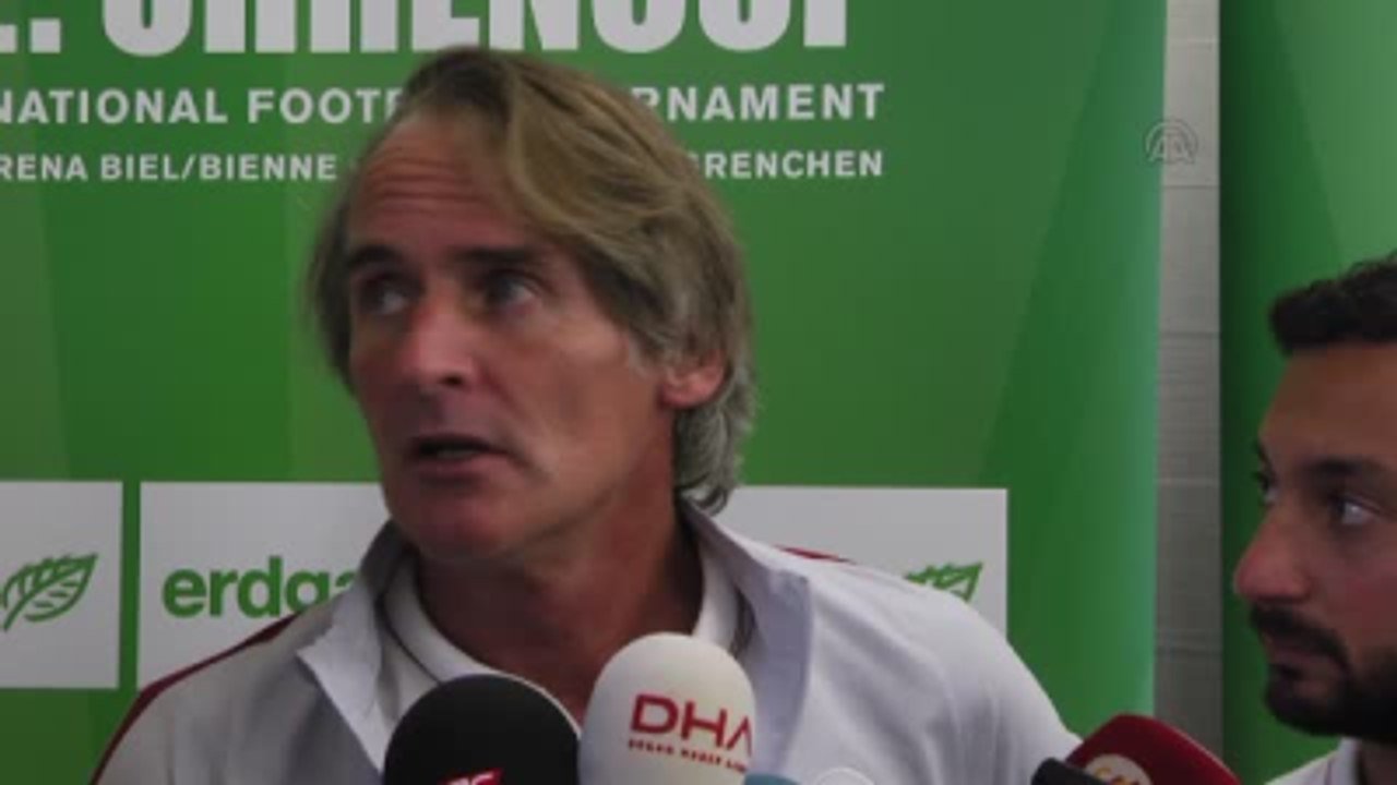 Zurich-Galatasaray Maçı Sonrası - Galatasaray Teknik Direktörü Riekerink