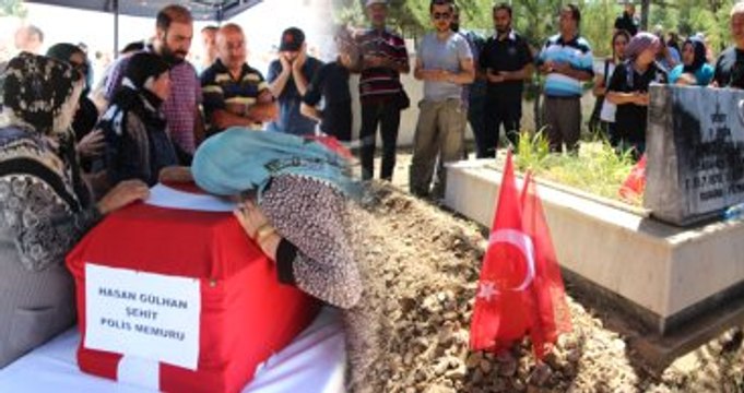 Darbe Girişiminde Şehit Olan Polis, Şehit Ağabeyinin Yanına Defnedildi