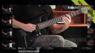 Paul Wardingham's 20 Metal Licks at Jamtrackcentral.com | JamTrackCentral.com