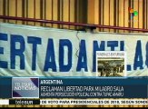 ONG argentina Tupac Amaru exige al gobierno libere a Milagro Sala