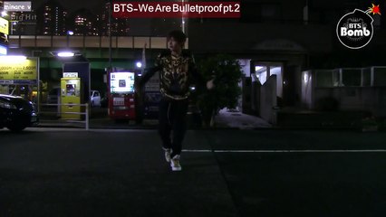 (arabic sub) BOMB: V's solo dance in the night