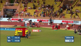 Men's 200m - Monaco Diamond League 2016 HD