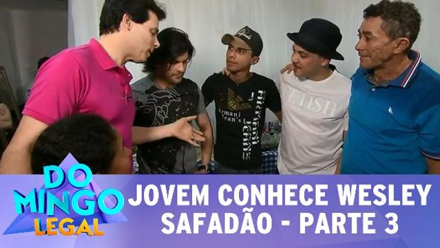 Jovem realiza sonho e conhece Wesley Safadão - Parte 3