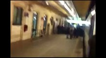 25/02/12 - Polizia spara lacrimogeni sul treno dei No Tav