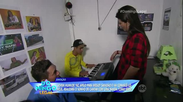 Jovem realiza sonho e conhece Wesley Safadão - Parte 2