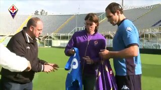 Sergio Parisse e Riccardo Montolivo 17-11-10