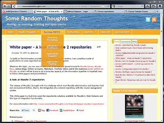 Alfresco integration with Moodle 2