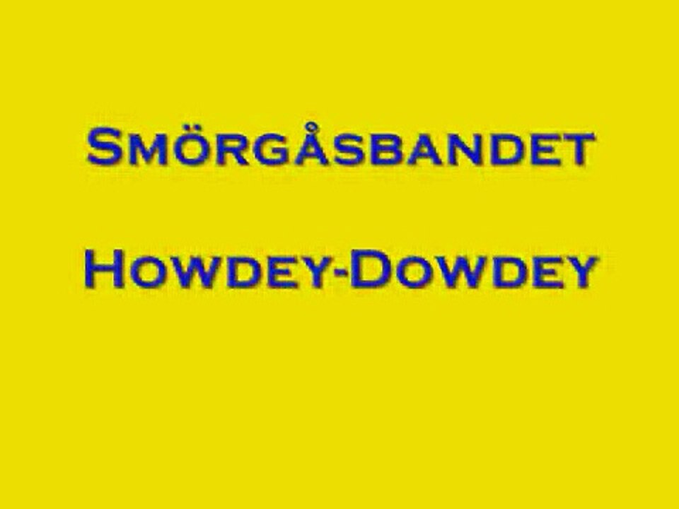 Vals Efter Efraim Andersson, ( Benny Andersson )  - SmorgasBandet 10