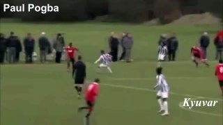 Paul Pogba Amazing skills (As a Kid)