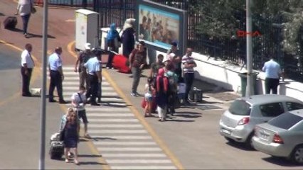 Bandırma İdo İskelesinde Kimlik Kontrolü