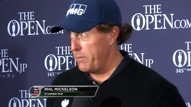 British Open - Mickelson : Cette journée aurait pu m'échapper