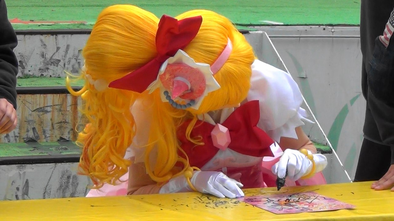 "Autograph session" Maho girls precure! Show "we are, in the model?!"