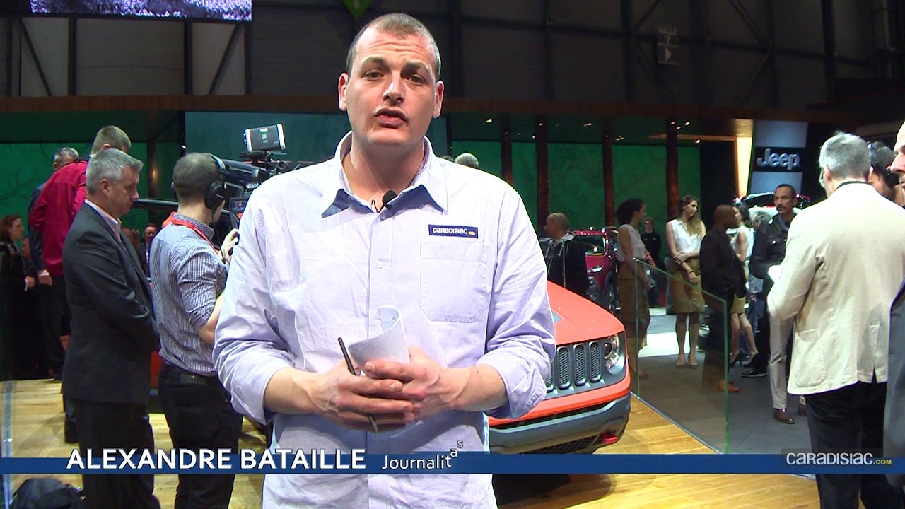 Salon de Genève 2014 - Jeep Renegade : brute de décoffrage