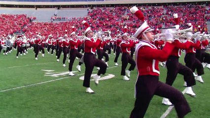 Badger Band 10-17-09  Bucky Badger & Your WIS Band