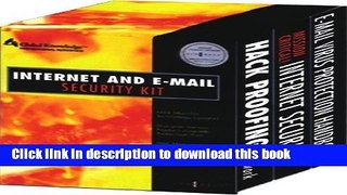 Download Internet and Email Security Kit (Boxed Set)  PDF Free
