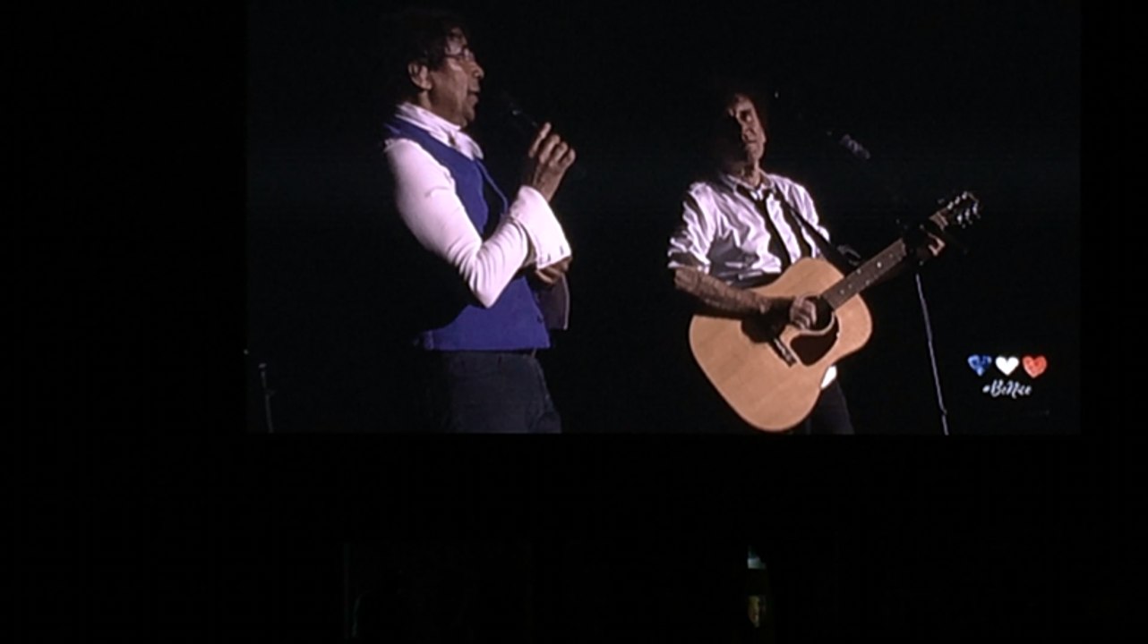 Alain Souchon et Laurent Voulzy à Poupet