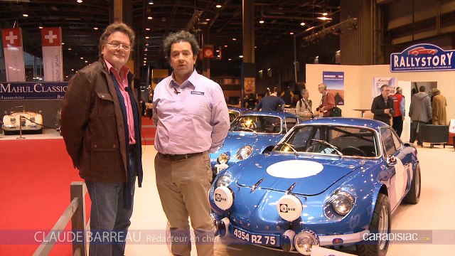 En direct de Rétromobile 2014 - Hommage à Jean Rédélé et à ses fameuses Alpine