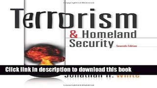 Download Terrorism and Homeland Security  Ebook Online