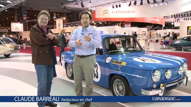 Vidéo en direct de Rétromobile 2014 - Les 50 ans de la R8 Gordini
