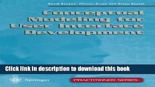 Read Conceptual Modeling for User Interface Development (Practitioner Series)  Ebook Free