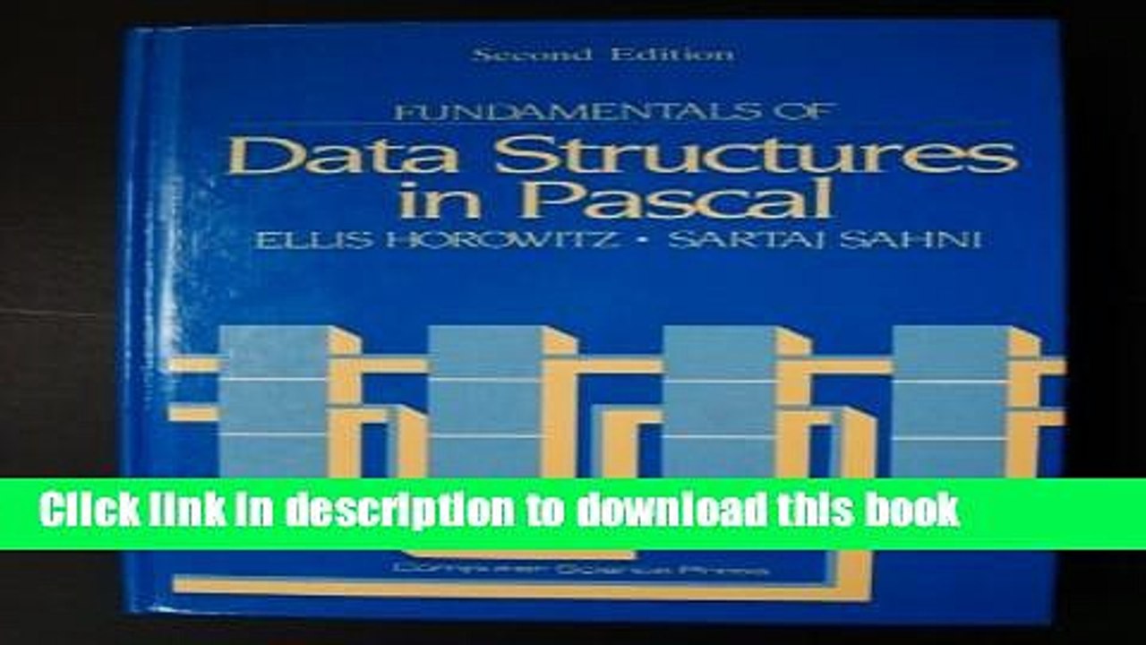 Read Fundamentals of Data Structures in Pascal  Ebook Free