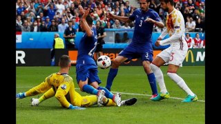EURO 2016 CHIELLINI CELEBRATE AFTER SCORING THE OPENER