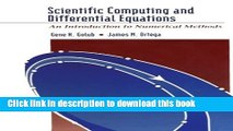 Read Scientific Computing and Differential Equations: An Introduction to Numerical Methods  Ebook