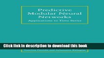 Read Predictive Modular Neural Networks: Applications to Time Series (The Springer International