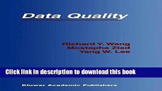 Read Data Quality (Advances in Database Systems)  Ebook Free