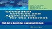 Download Geospatial Services and Applications for the Internet  PDF Online