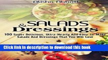 Read Salads And Dressings: 100 Super Delicious, Ultra-Hearty And  Easy-to-Make Salads And