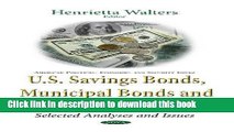 [PDF] U.s. Savings Bonds, Municipal Bonds and Tax-exempt Bonds: Selected Analyses and Issues