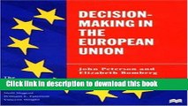 Read Decision-Making in the European Union (European Union (Paperback Adult))  Ebook Free