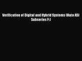 READ book  Verification of Digital and Hybrid Systems (Nato ASI Subseries F:)  Full E-Book