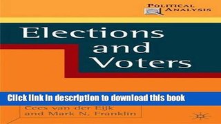 Read Elections and Voters (Political Analysis)  PDF Free
