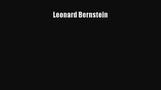 [PDF] Leonard Bernstein Download Online