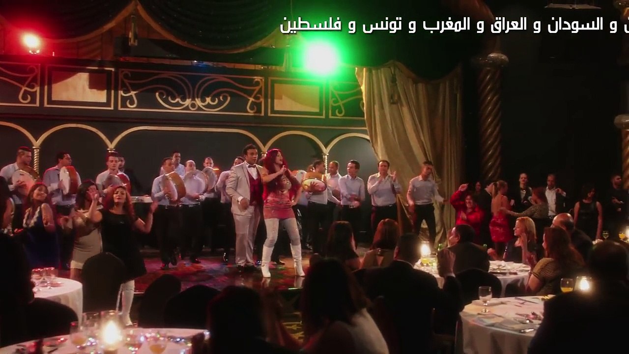 اغنية  اسيبة لية - فيلم ابو شنب  دويتو  ياسمين...