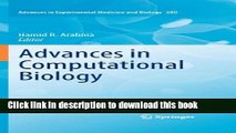 Read Advances in Computational Biology (Advances in Experimental Medicine and Biology)  Ebook Free