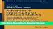 Download Advances in Cross-Cultural Decision Making: Proceedings of the AHFE 2016 International