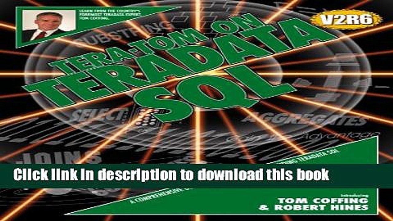 Read Tera-Tom on Teradata SQL Ebook Free