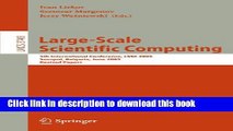 Read Large-Scale Scientific Computing: 5th International Conference, LSSC 2005, Sozopol, Bulgaria,