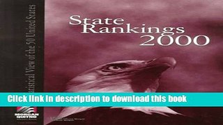 Read State Rankings 2000: A Statistical View of the 50 United States  PDF Online