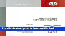 Read Washington Representatives Spring 2008: A Compilation of Washington representatives of the