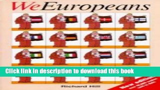 Read We Europeans  Ebook Free