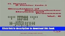 Read Simulation of Semiconductor Devices and Processes: Volume 6 (Simulation of Semiconductor