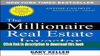 [PDF]  The Millionaire Real Estate Investor  [Download] Online