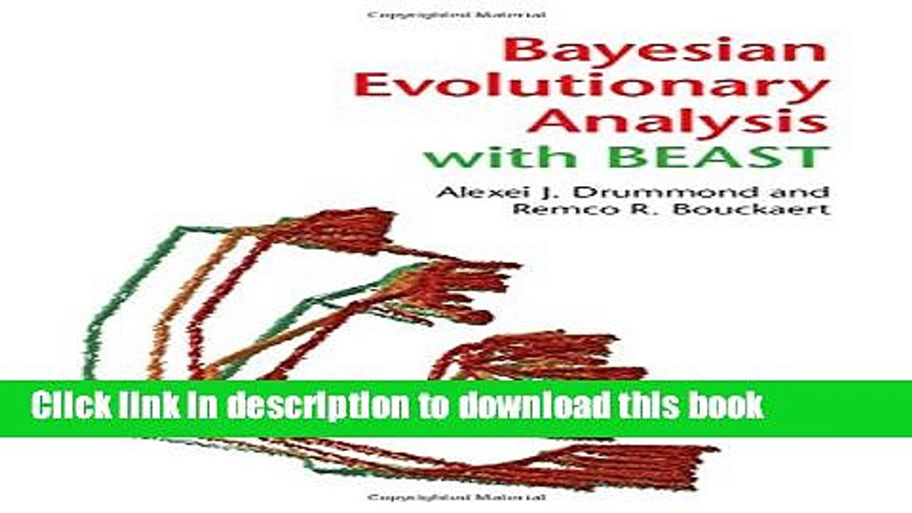 Download Bayesian Evolutionary Analysis with BEAST PDF Free